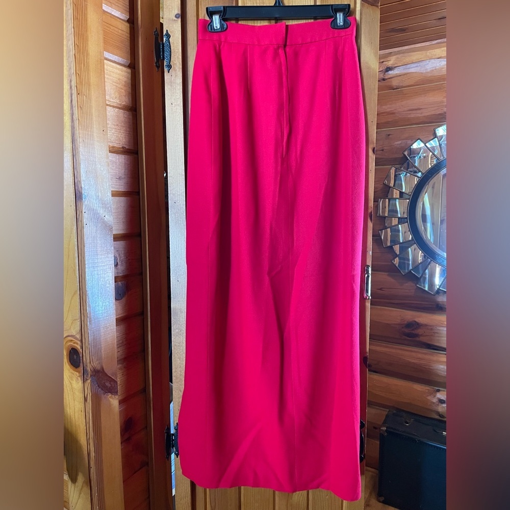 Source Unknown Red Maxi Pencil Skirt For Night Out - image 2